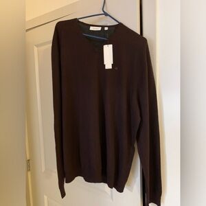 Brown sweater